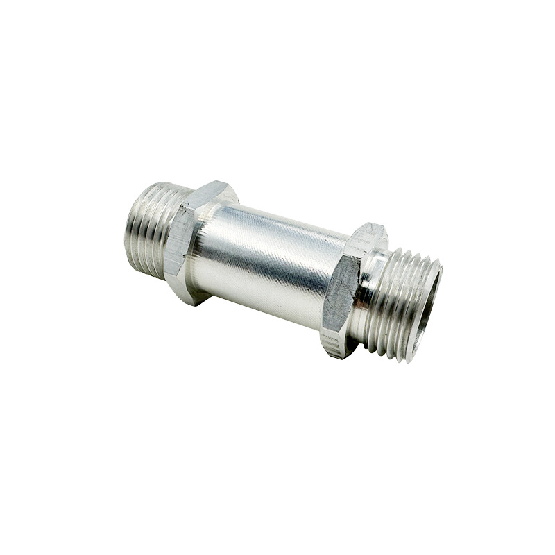 空心牙管双头带螺帽外...